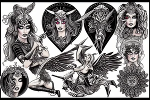Valkyrie tattoo idea