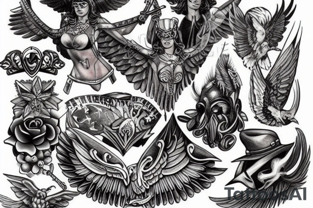 Valkyrie tattoo idea