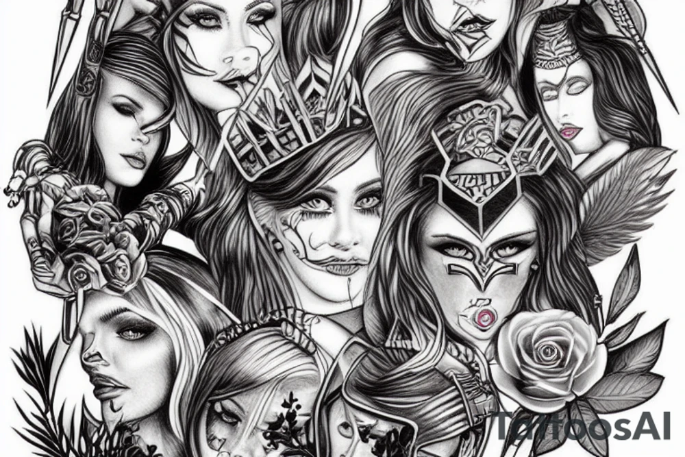 Valkyrie tattoo idea