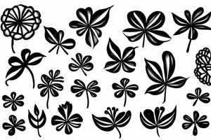 clover leaf tattoo idea