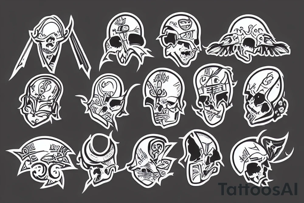 Rome fighter tattoo idea