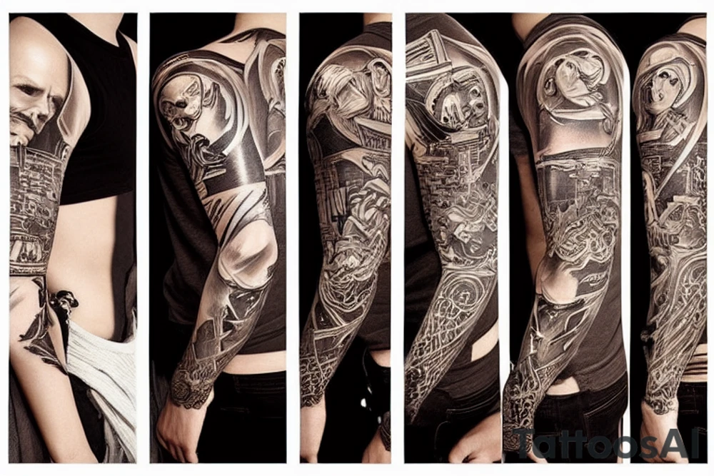 Rome fighter tattoo idea
