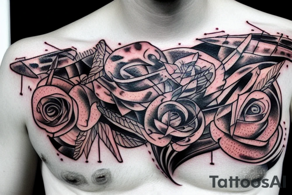 Brutal meat tattoo idea