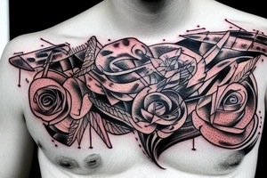 Brutal meat tattoo idea