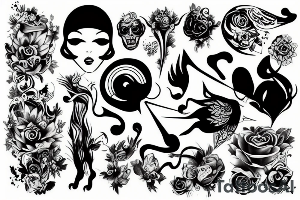 Digital tattoo idea