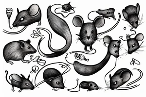 mouse tattoo idea