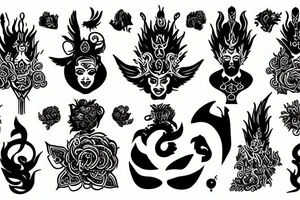 Dionysos, godlike, regal, dmt tattoo idea