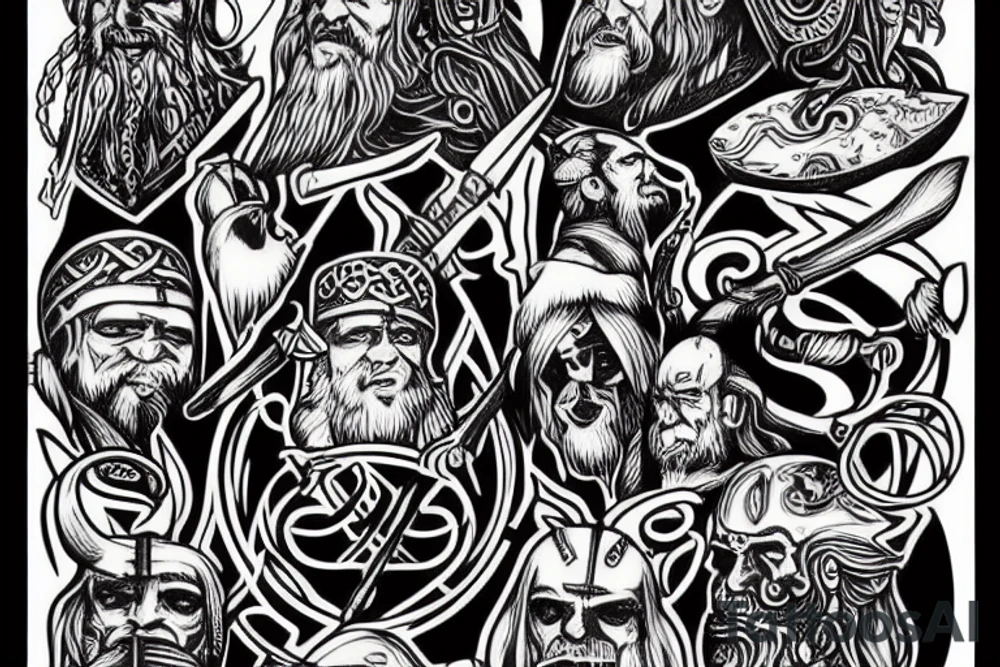 viking tattoo idea