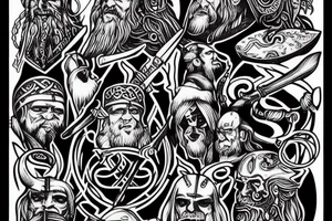 viking tattoo idea