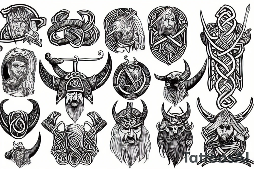 viking tattoo idea