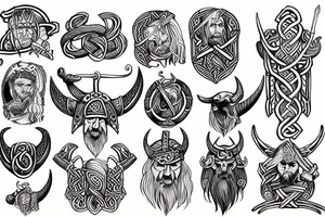 viking tattoo idea