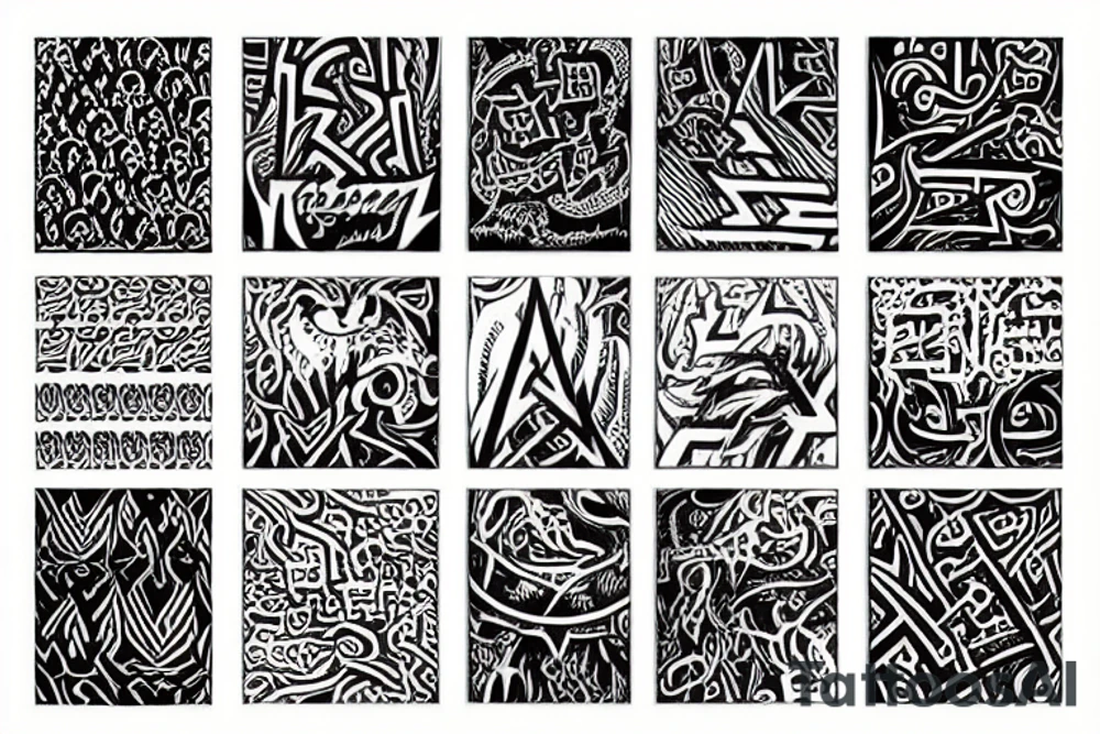 norse pattern tattoo idea
