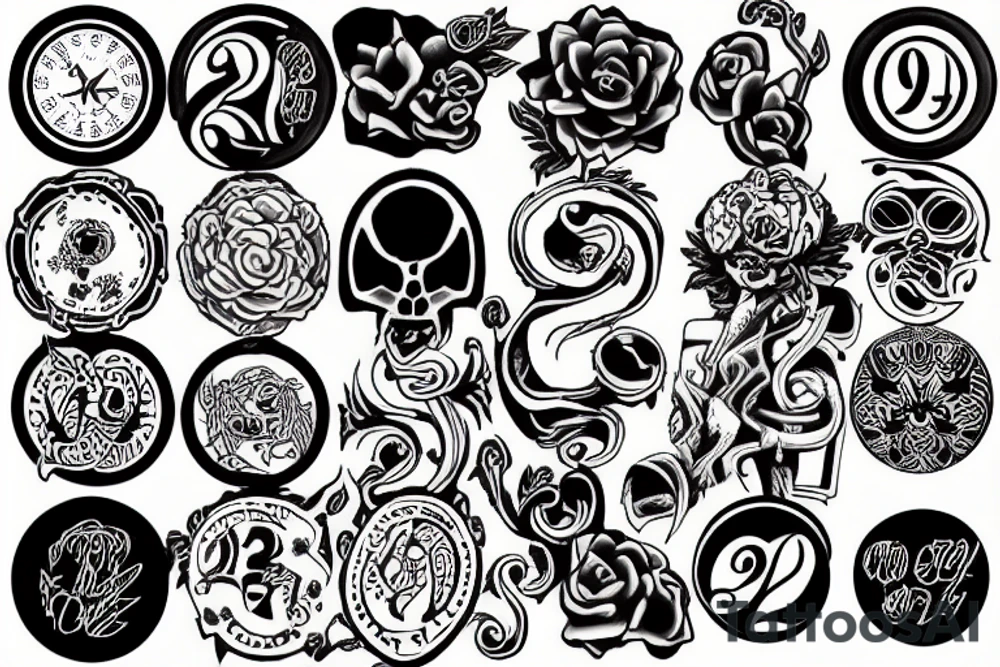 number 92 tattoo idea