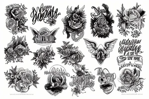 Colorado, Vancouver, Virginia, Florida, New York tattoo idea