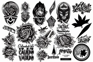 Colorado, Vancouver, Virginia, Florida, New York tattoo idea