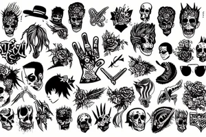 Punk tattoo idea