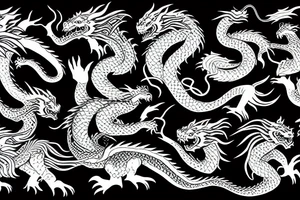 Dragon fighting a tiger tattoo idea