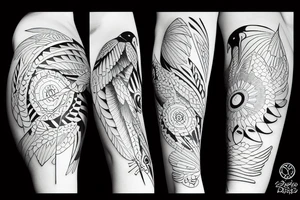 Birdie tattoo idea