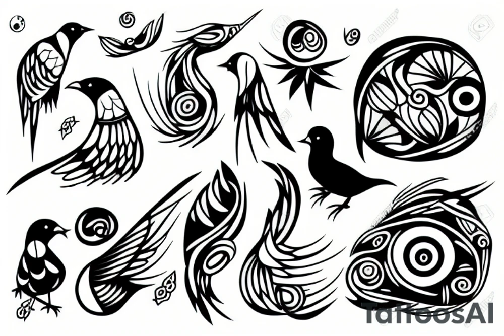 Birdie tattoo idea