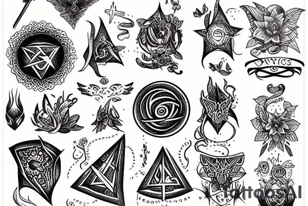 libro wicca tattoo idea