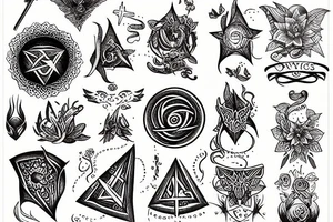 libro wicca tattoo idea