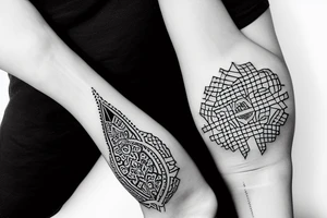 Self trust and protection tattoo idea