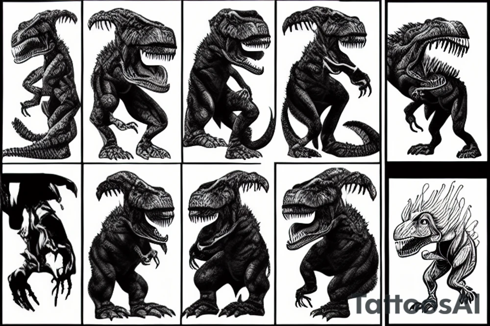 Trump T-Rex tattoo idea