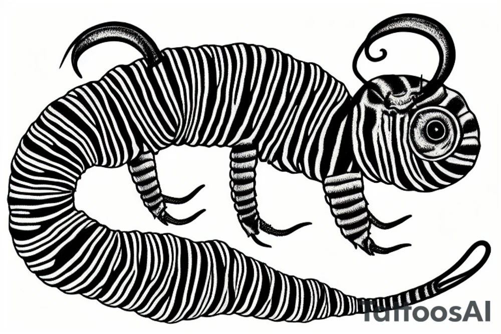 caterpillar a prisoner to the streets tattoo idea