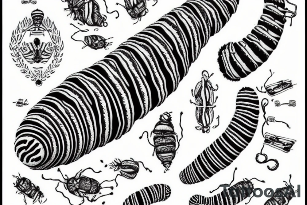 caterpillar a prisoner to the streets tattoo idea caterpillar a prisoner to the streets tattoo idea
