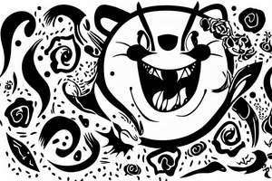 Cheshire's smile from Alice in Wonderland tattoo idea