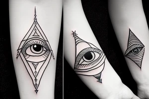 all-seeing eye tattoo idea
