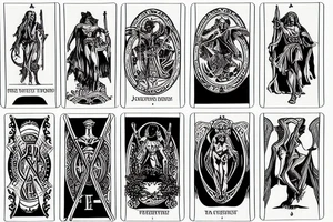 justice tarot card tattoo idea