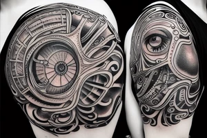 great eye of wisdom tattoo idea