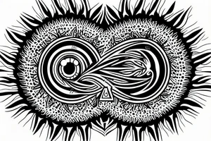 great eye of wisdom tattoo idea