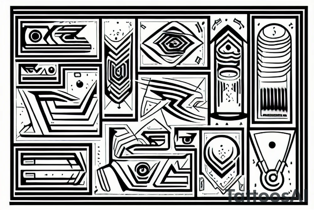 Damped oscillator. tattoo idea