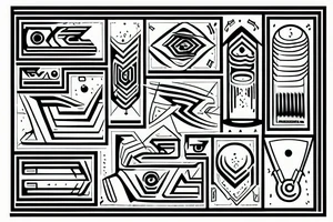 Damped oscillator. tattoo idea