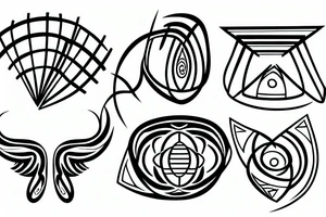 Damped oscillator. tattoo idea