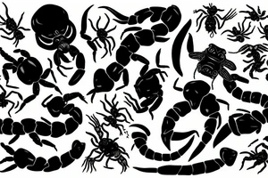 Scorpion tattoo idea