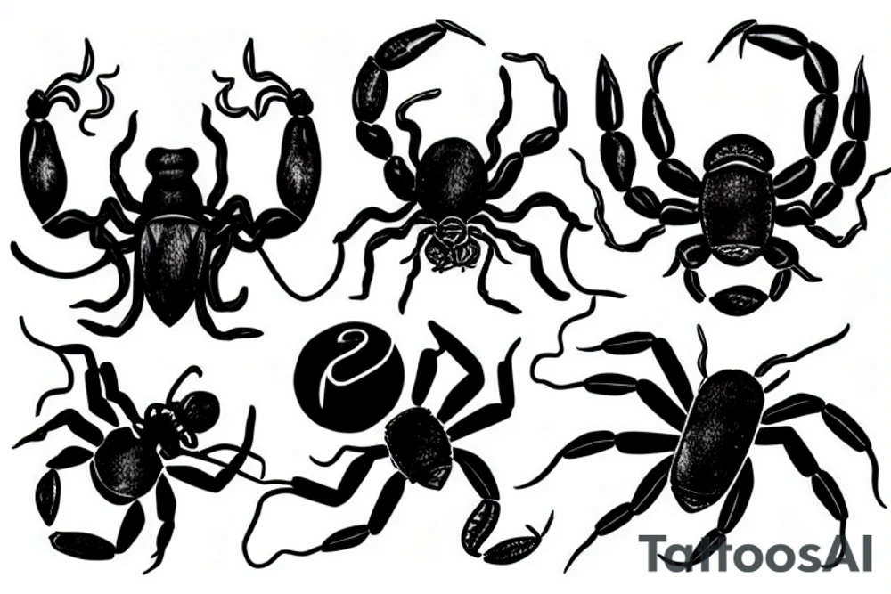 Scorpion tattoo idea