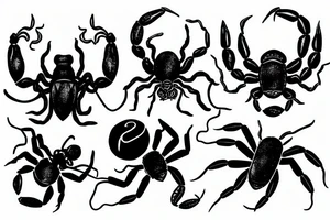 Scorpion tattoo idea