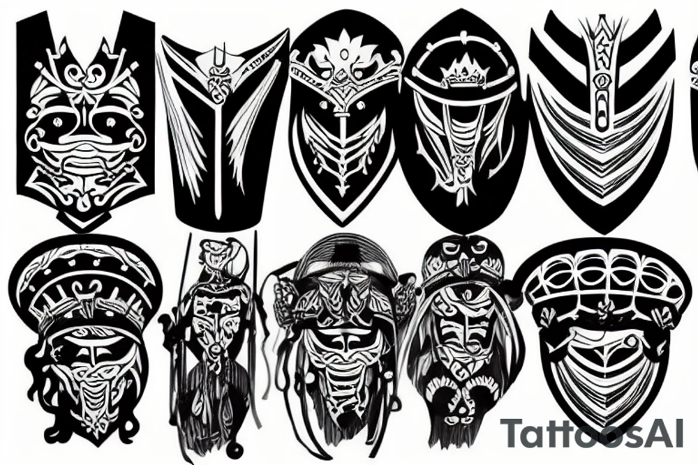 gladiator tattoo idea