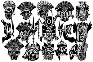 gladiator tattoo idea