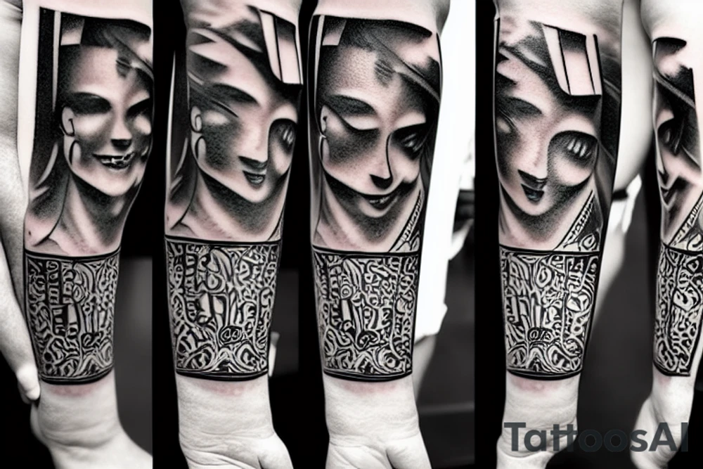 gladiator tattoo idea