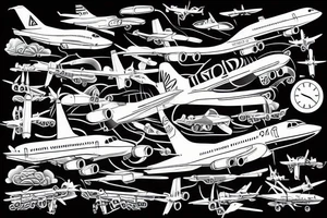 Aircraft tattoo idea