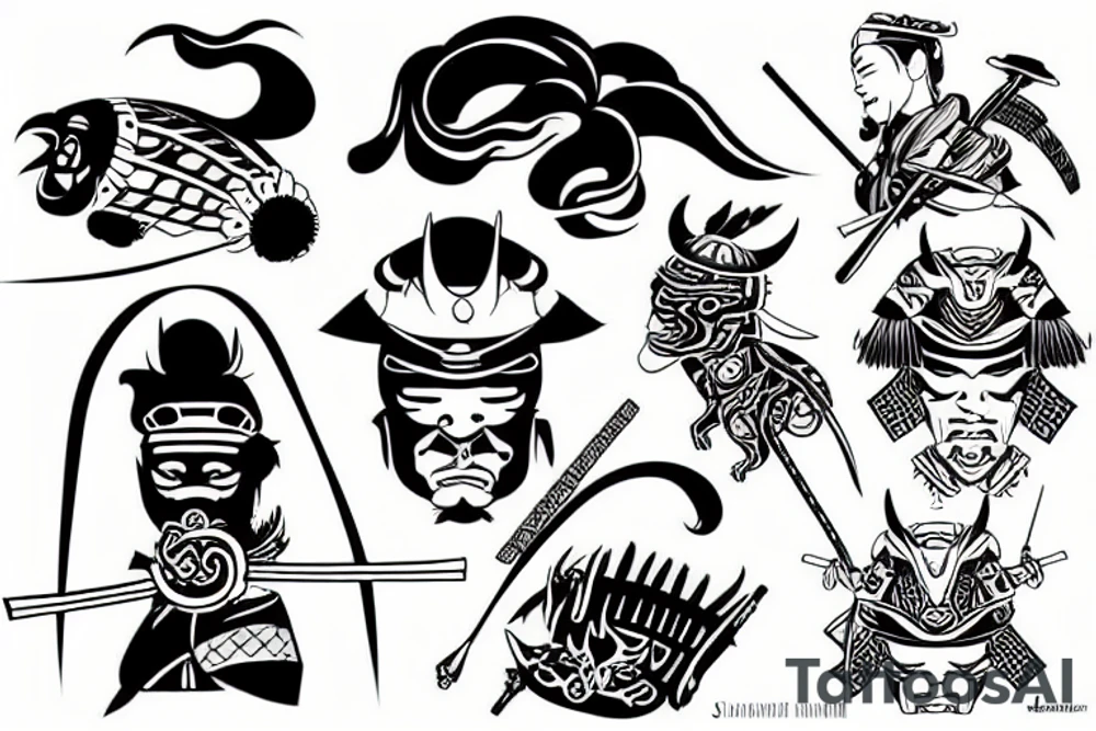 samurai tattoo idea