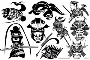 samurai tattoo idea
