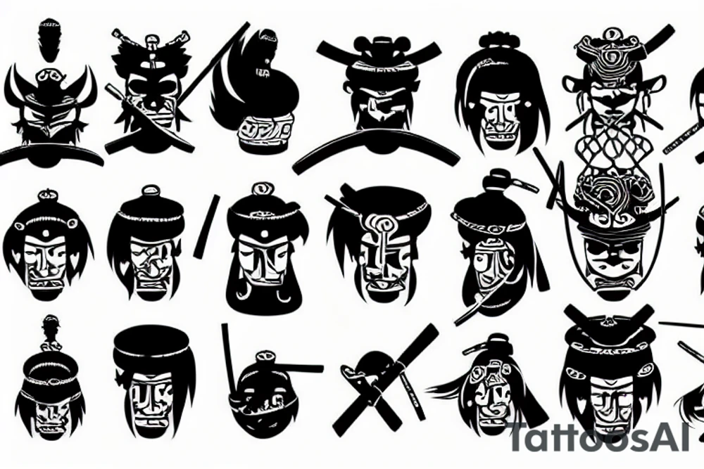 samurai tattoo idea