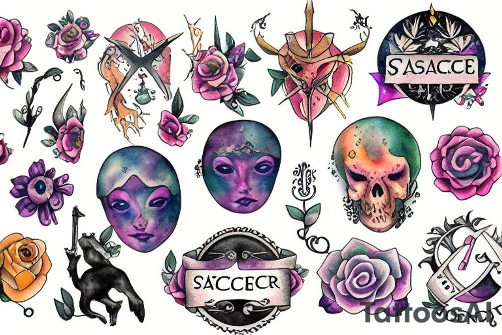 Zodiac cancer tattoo idea