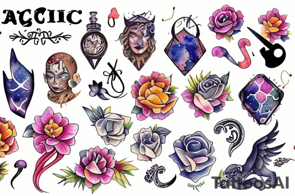 Zodiac cancer tattoo idea