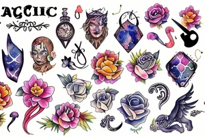 Zodiac cancer tattoo idea